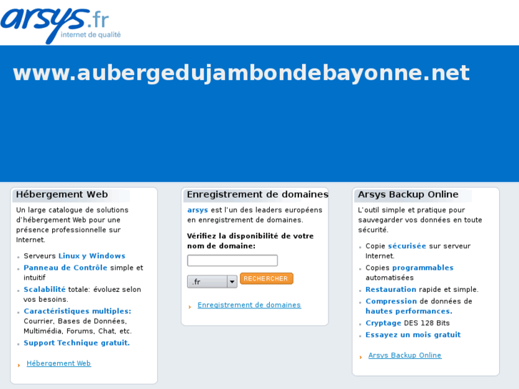 www.aubergedujambondebayonne.net