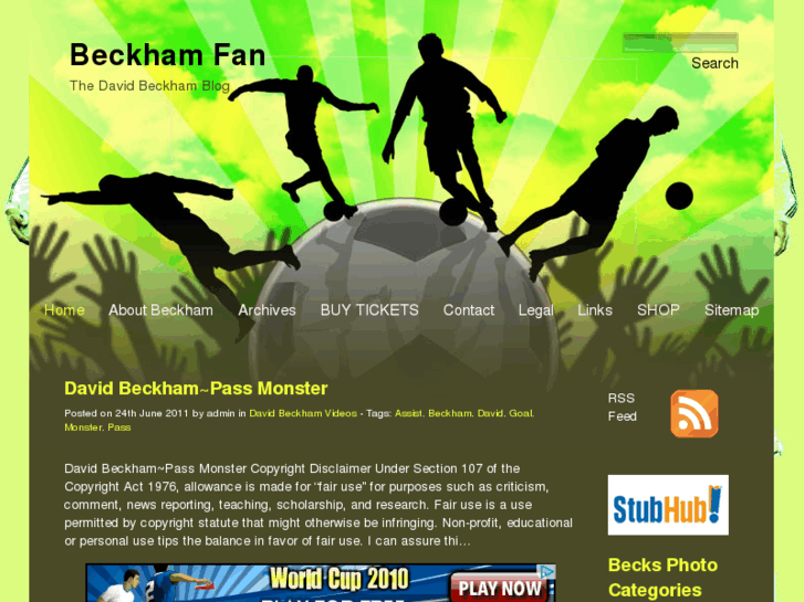 www.beckhamfan.com