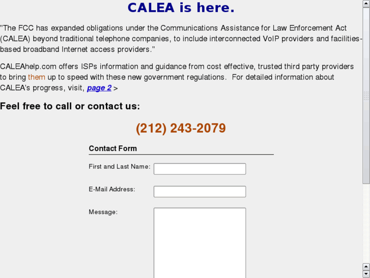 www.caleahelp.com