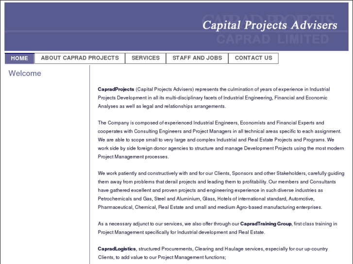www.capradprojects.com