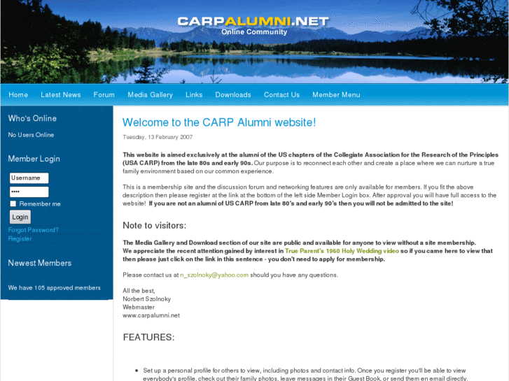 www.carpalumni.net