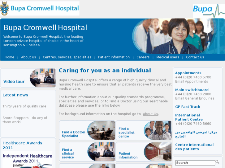 www.cromwell-hospital.com