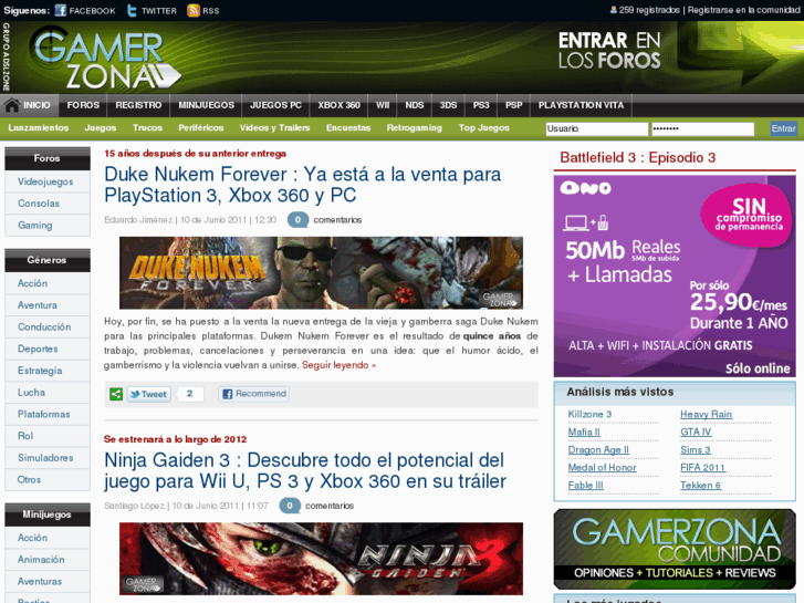 www.gamerzona.com