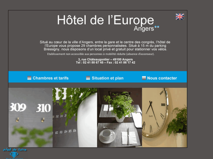 www.hoteldeleurope-angers.com