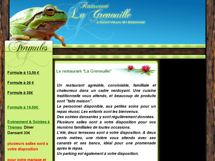 www.lagrenouille-restaurant.com