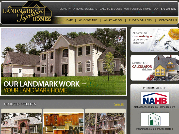 www.landmarkpahomebuilders.com