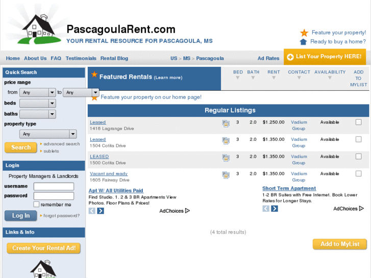 www.pascagoularent.com