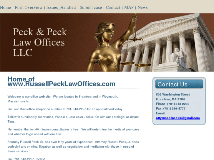 www.russellpecklawoffices.com