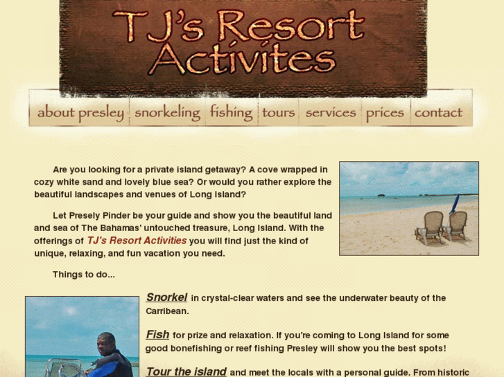 www.tjsresortactivities.com