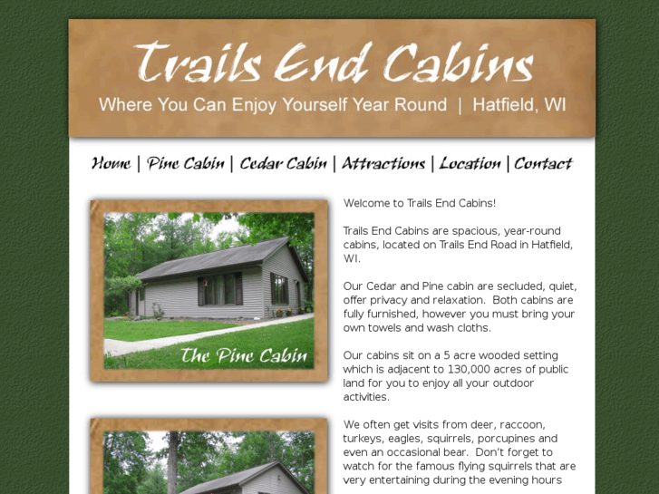 www.trailsend-cabins.com