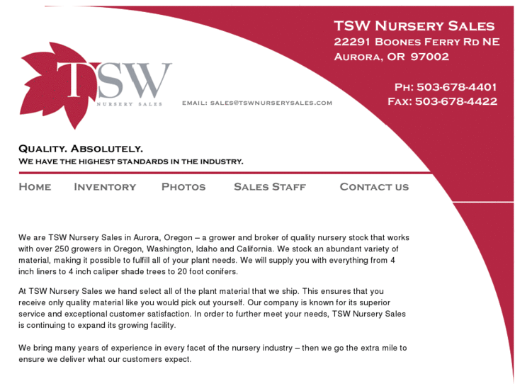 www.tswnurserysales.com