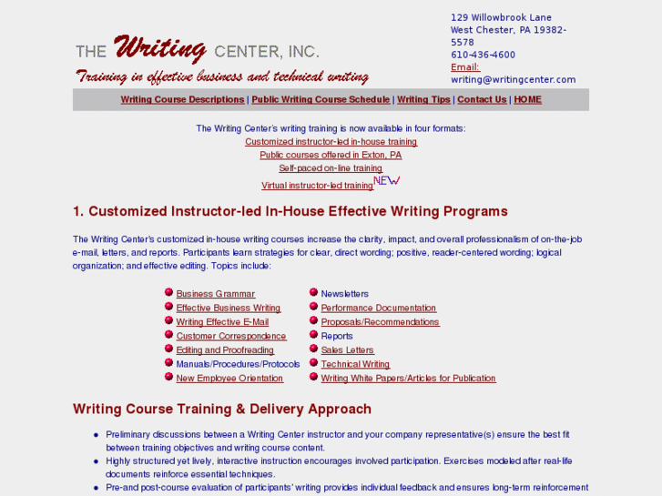 www.writingcenter.com