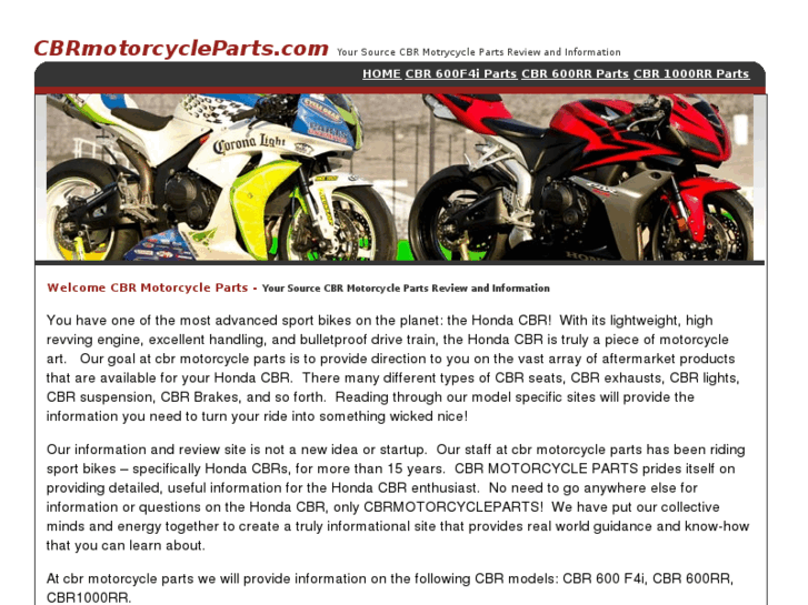 www.cbrmotorcycleparts.com