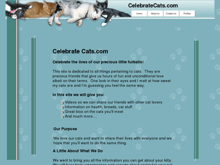 www.celebratecats.com