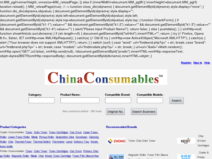 www.chinaconsumable.com