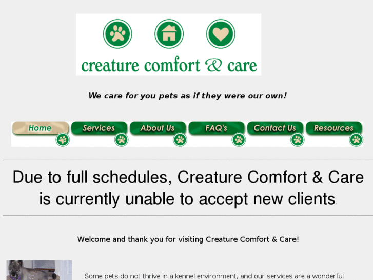 www.creaturecomfortandcare.com