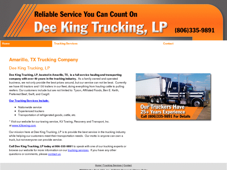 www.deekingtrucking.com