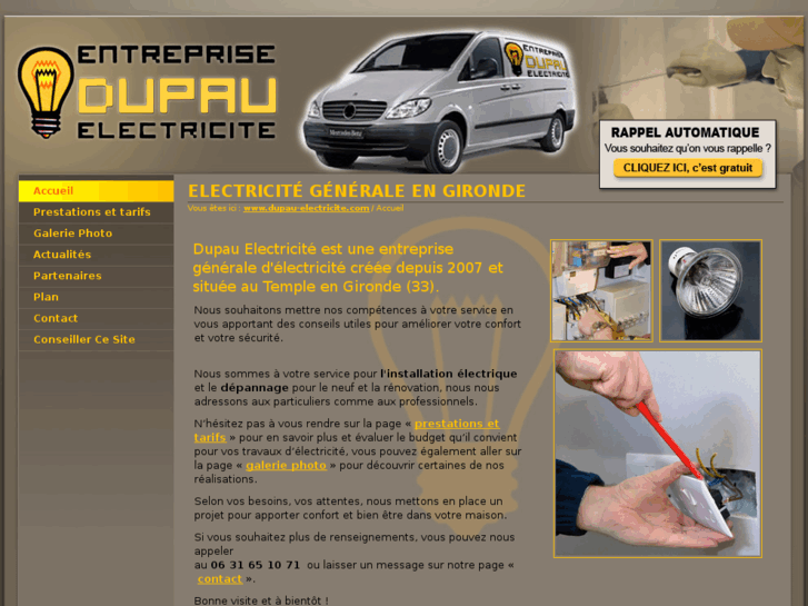 www.dupau-electricite.com