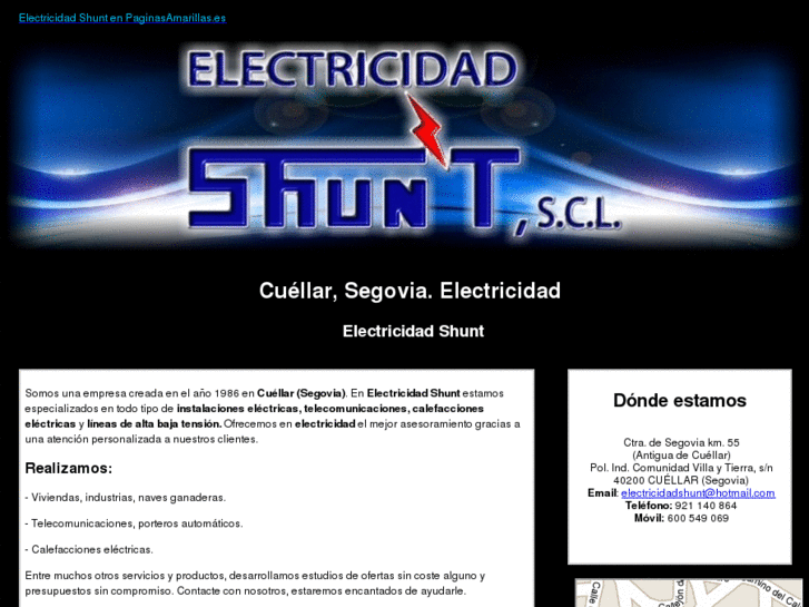 www.electricidadshunt.es