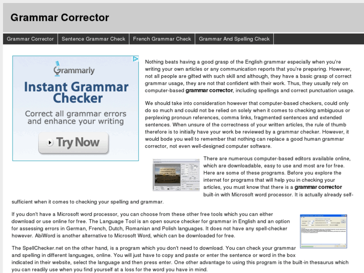 www.grammarcorrector.info