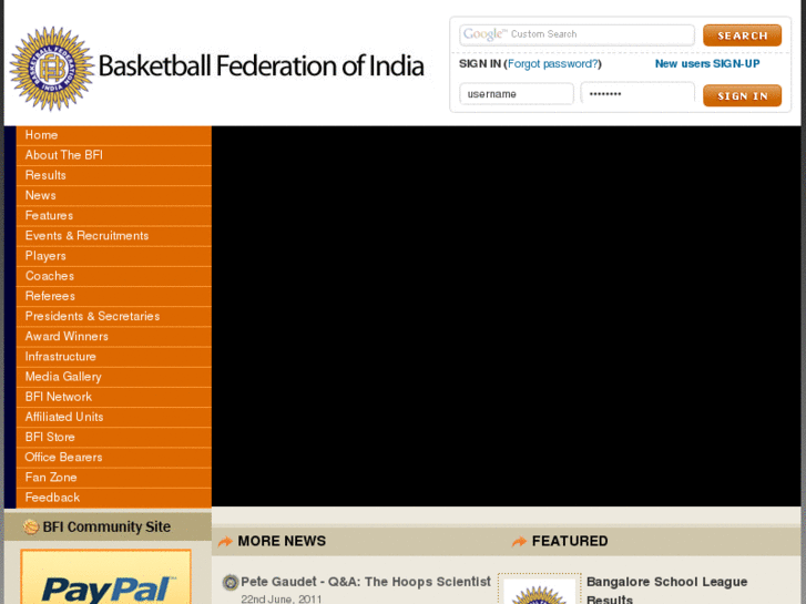 www.indiabasketball.org