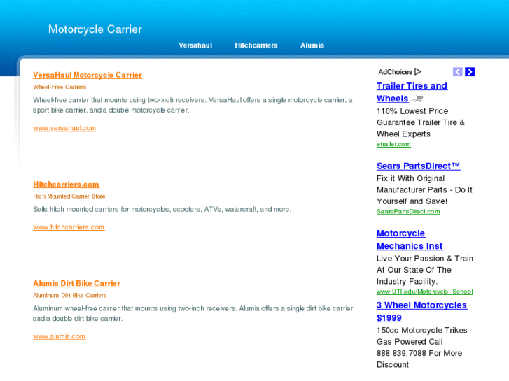 www.motorcyclecarrier.info