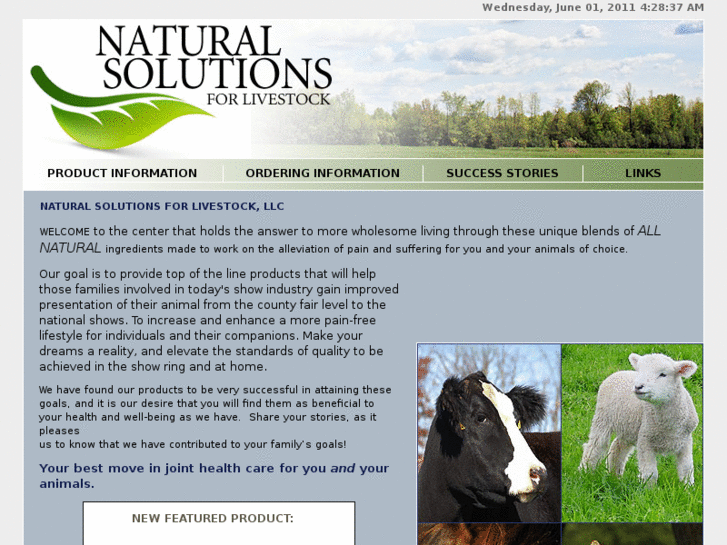 www.naturalsolutionsforlivestock.com