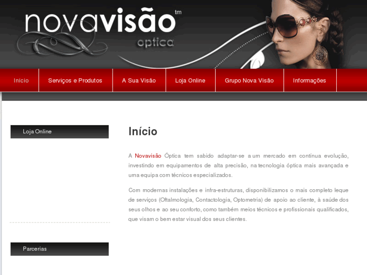 www.novavisao-opticas.com