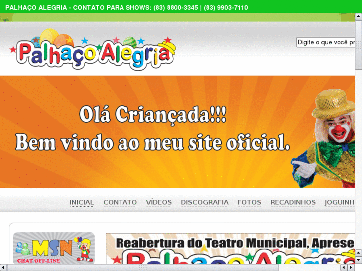 www.palhacoalegria.com