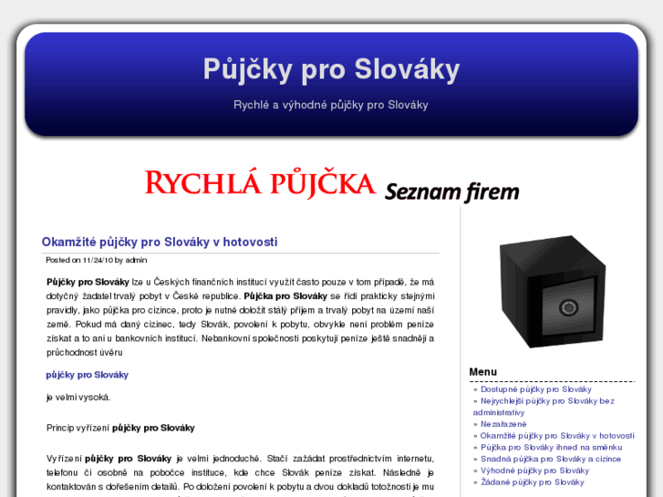 www.pujckyproslovaky.info