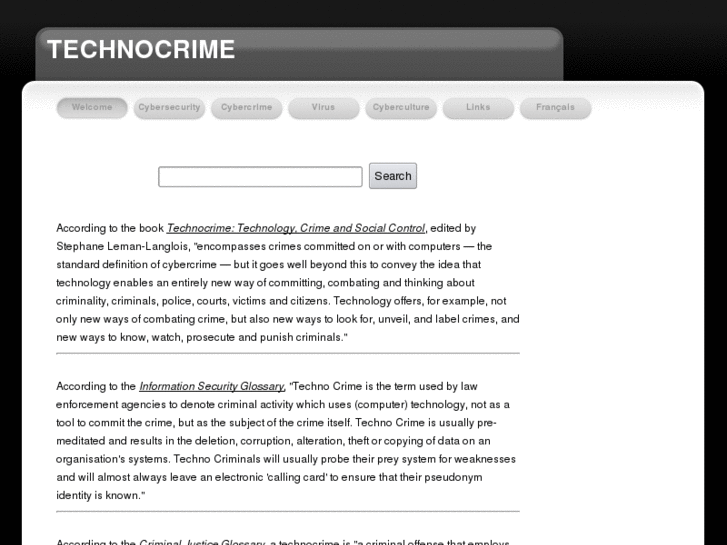 www.technocrime.info