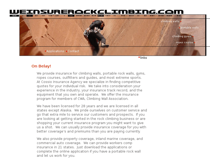 www.weinsurerockclimbing.com