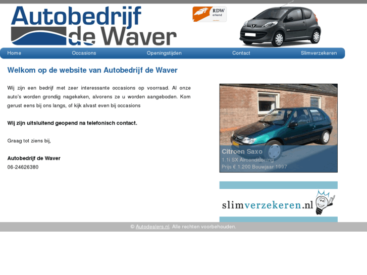 www.autobedrijfdewaver.nl