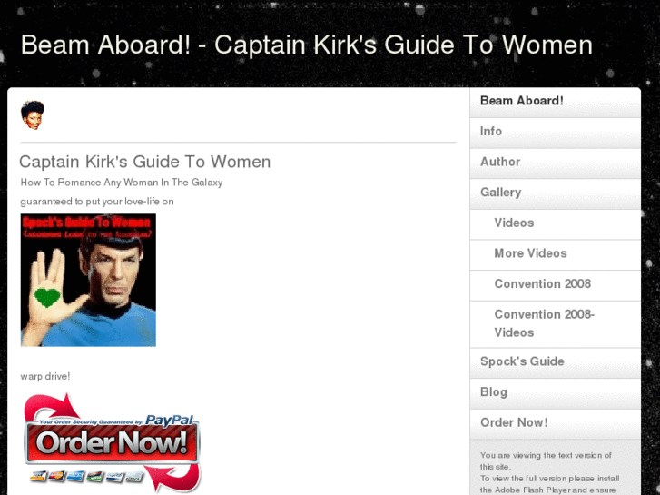 www.captainkirksguidetowomen.com