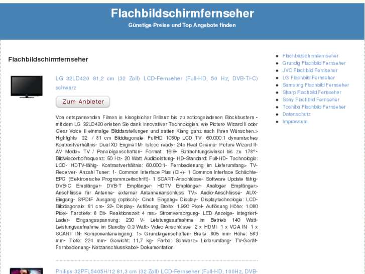 www.flachbildschirmfernseher.net