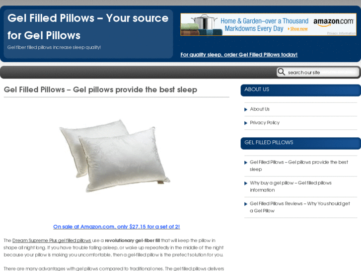 www.gelfilledpillows.com