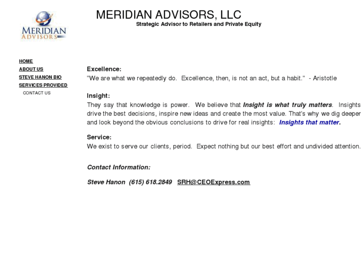 www.meridianadvisors.net