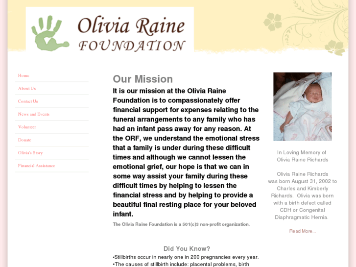 www.oliviaraine.org