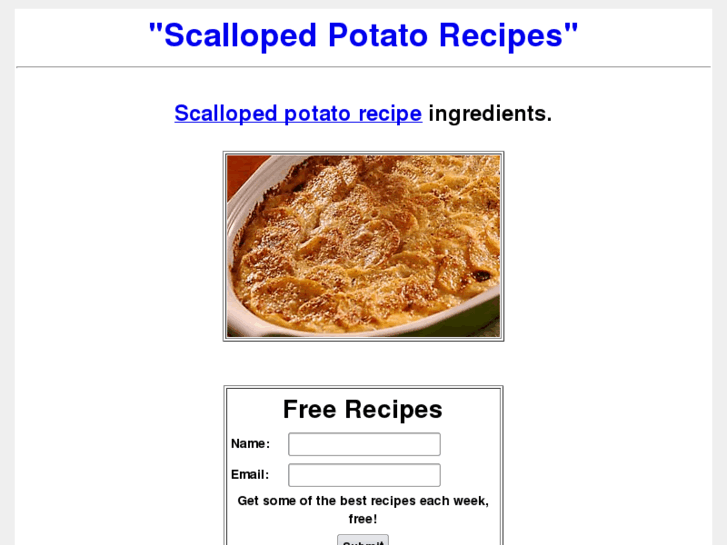 www.scallopedpotatorecipes.com