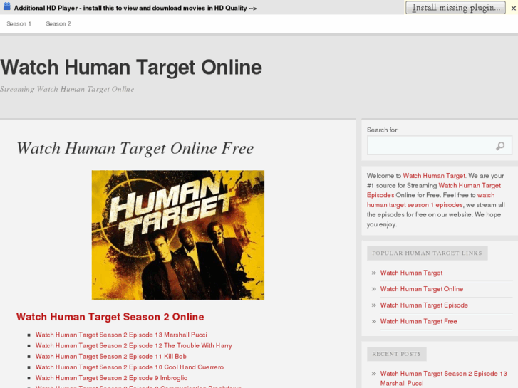 www.watchhumantarget.info