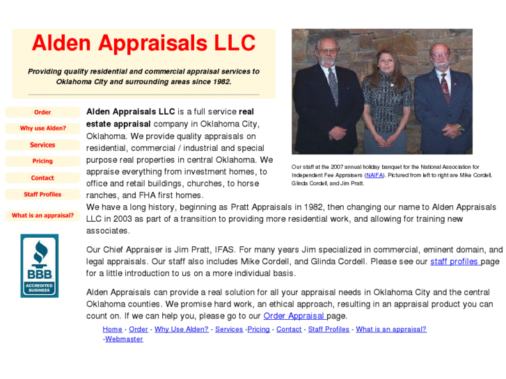 www.aldenappraisalsllc.com