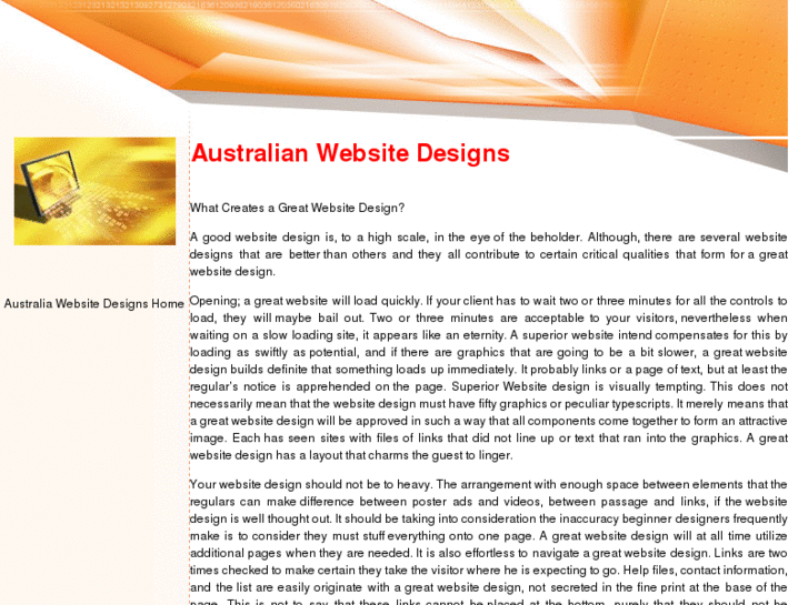 www.australianwebsitedesign.com