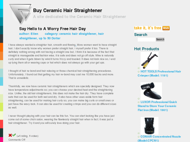 www.buyceramichairstraightener.com