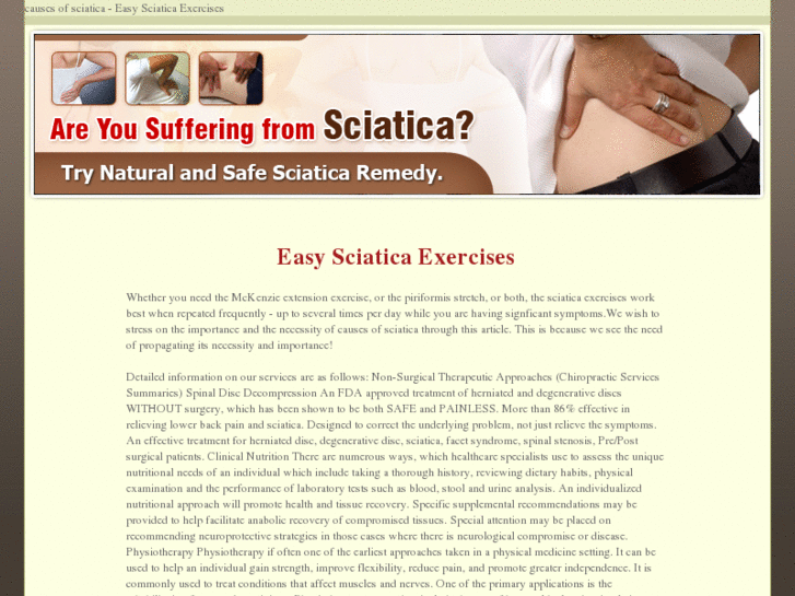 www.causesofsciatica.info