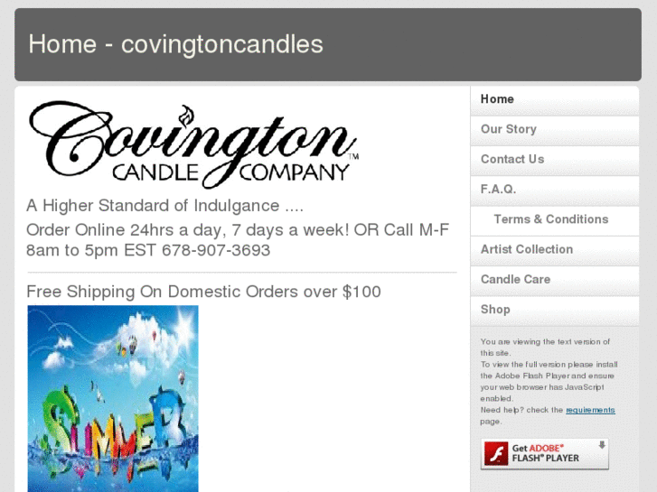 www.covingtoncandles.com