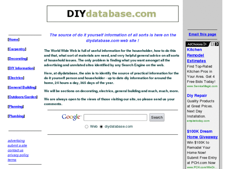 www.diydatabase.com