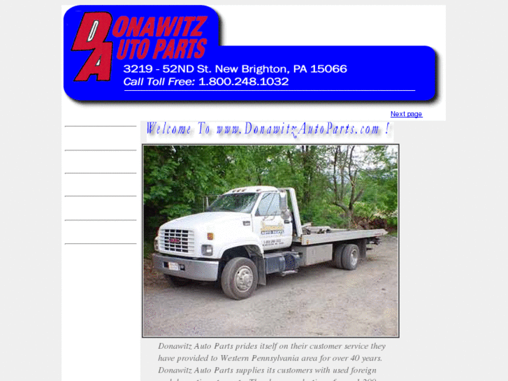 www.donawitzautoparts.com