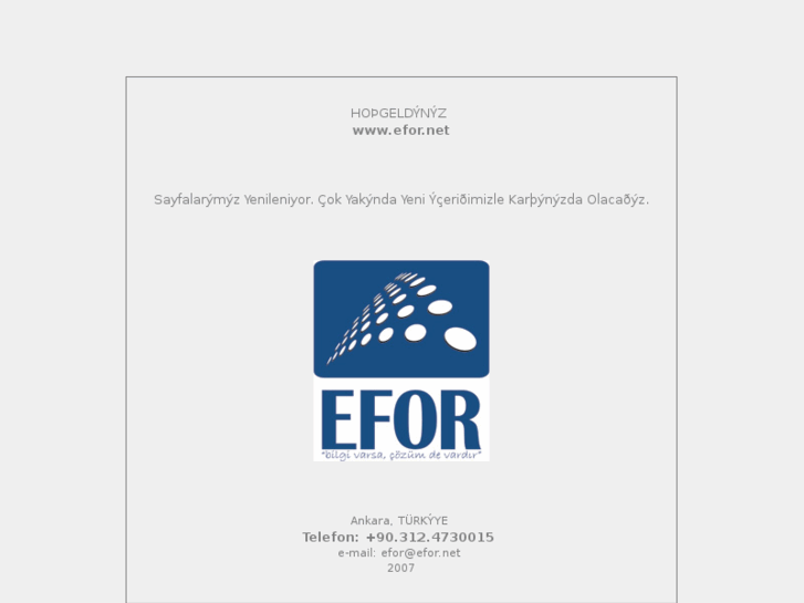 www.efor.net