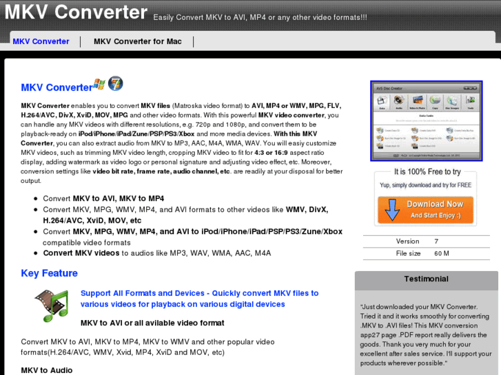 www.freemkvconverter.com