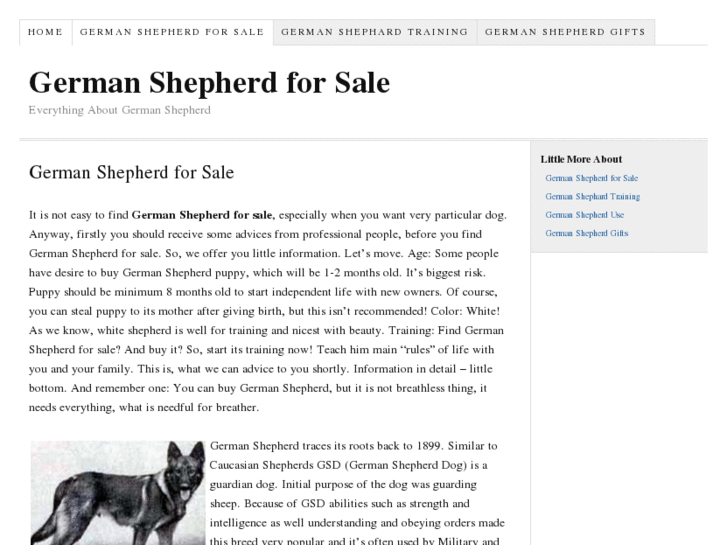 www.germanshepherdforsale.net